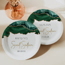 Search for emerald green gold plates Chic