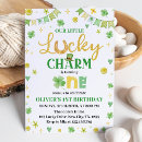 Search for st patricks 1st birthday invitations St patrick's day