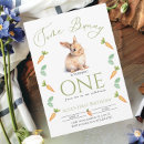 Search for bunny carrot invitations Gender neutral