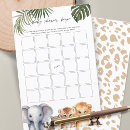 Search for baby shower elephant games Bingo