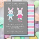 Search for easter gender reveal invitations Boy or girl