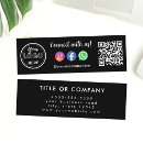 Search for whatsapp business cards Qr code