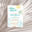 Search for baby on board invitations Surfboard