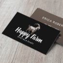 Search for farm animal business cards Organic