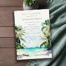 Search for palm tree bridal shower invitations Tropical