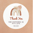 Search for deer thank you stickers Blue