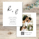 Search for 3 in 1 wedding invitations Qr code