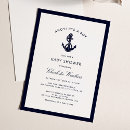 Search for anchor baby boy shower invitations Navy blue and white