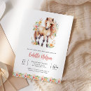 Search for horse baby shower invitations Floral