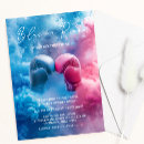 Search for boxing glove invitations Blue