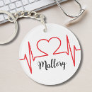 Search for heartbeat key rings Doctor
