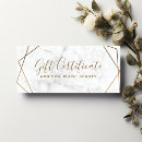Search for makeup artist business gift certificates Gold