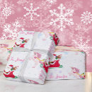 Search for unicorn santa wrapping paper Girl
