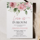 Search for love in bloom invitations Bride to be