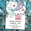 Search for blue mermaid invitations Pink purple blue