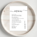 Search for engagement party menus Elegant