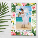 Search for palm tree thank you cards Love and thanks