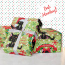 Search for bah humbug wrapping paper Cat