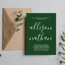 Search for evergreen wedding invitations Minimalist