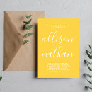 Search for marigold yellow invitations Script