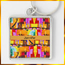 Search for urban art key rings Colourful