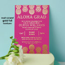 Search for aloha graduation invitations Pineapple
