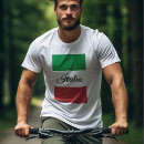 Search for italian flag tshirts Red white green