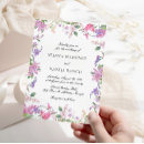 Search for lavender flower wedding invitations Elegant