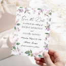 Search for lilac save the dates Lavender