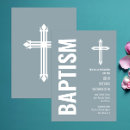 Search for dedication christening invitations Dusty blue