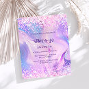 Search for confetti sweet 16 invitations Purple