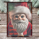 Search for creepy santa cards Humour
