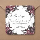 Search for gothic thank you stickers Floral