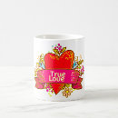 Search for true love coffee mugs Heart