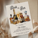 Search for stock the bar shower invitations Champagne