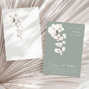Search for green engagement party invitations Floral
