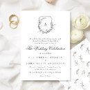 Search for monogram logo invitations Vintage