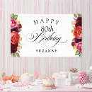 Search for rustic birthday banners For her