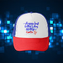 Search for first fathers day hats Red