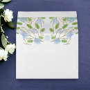 Search for lined wedding envelopes Blue