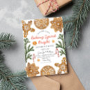 Search for cookie baking party invitations Merry