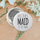 Search for save the dates badges Bridesmaid