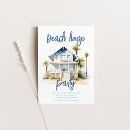 Search for beach house party invitations Housewarming