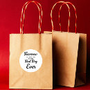 Search for tomorrow stickers Typography