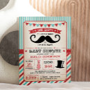 Search for little gentleman baby shower invitations Moustache