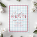 Search for blue red bridal shower invitations Patriotic