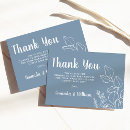 Search for blue thank you cards Eucalyptus