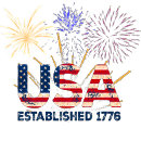 Search for 1776 clothing Fireworks