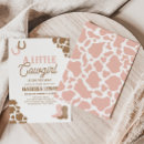 Search for rustic cowgirl baby shower invitations Is on the way