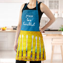 Search for hanukah aprons Menorah